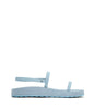 MAHER Women's Vegan Slip On Sandals | Color: Blue - variant::breeze