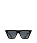 MYATT Leopard Retro Square Sunglasses | Color: Black - variant::black