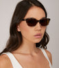 RUE Rectangle Sunglasses | Color: Black - variant::black