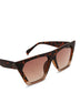 MYATT Leopard Retro Square Sunglasses | Color: Leopard - variant::leopard