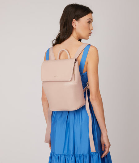 FABIMINI Vegan Backpack - Vintage | Color: Blue - variant::oasis