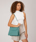 LEIA Vegan Shoulder Bag - Vintage | Color: Blue - variant::oasis
