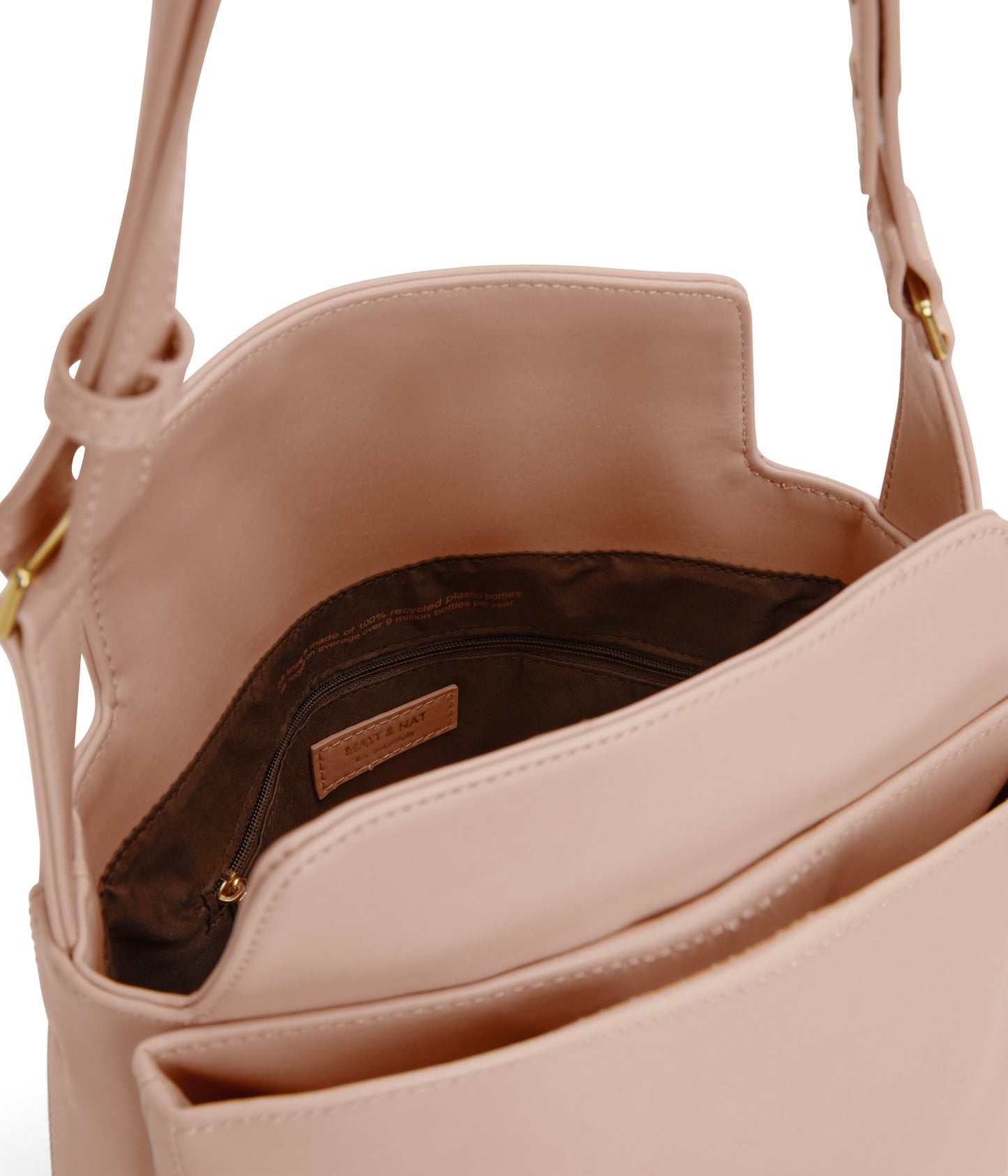 LORO Vegan Shoulder Bag - Vintage | Color: Pink - variant::pastel