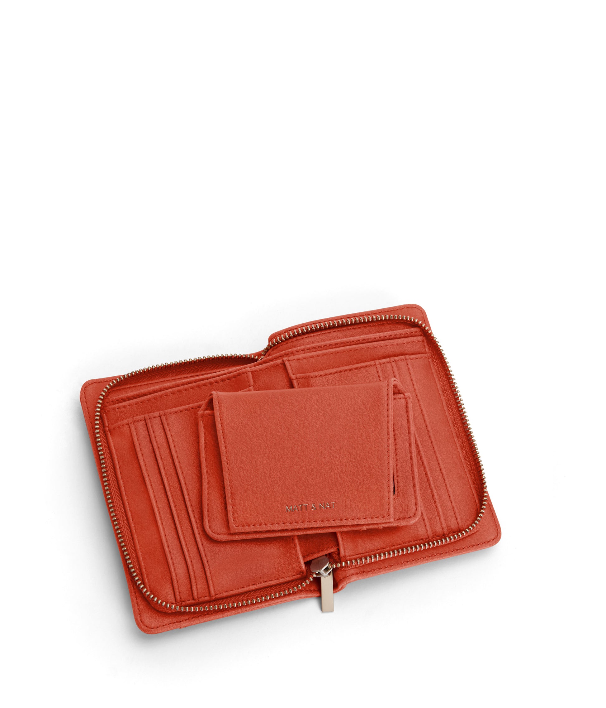 WEBBERSM Small Vegan Wallet - Vintage | Color: Red - variant::cardinal