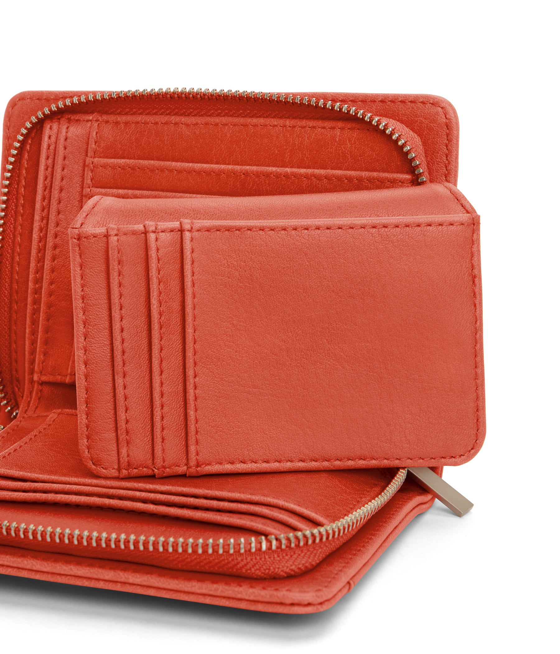 WEBBERSM Small Vegan Wallet - Vintage | Color: Red - variant::cardinal