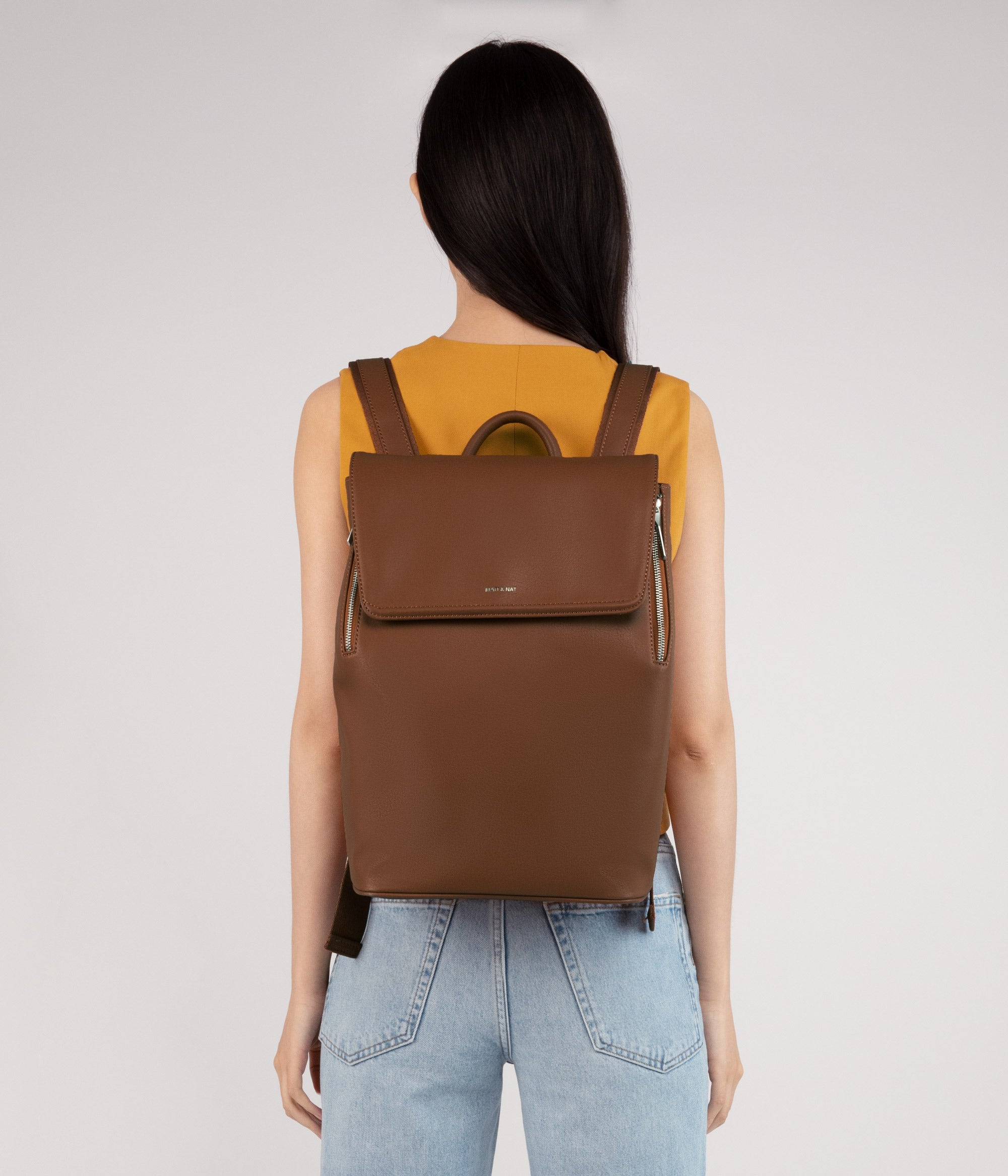 FABI Vegan Backpack Arbor Matt Nat Canada - Main Image