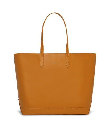 SCHLEPP Vegan Tote Bag - Arbor | Color: Yellow - variant::marigold