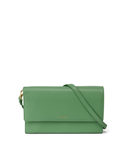 DREWLG Vegan Crossbody Bag - Arbor | Color: Green - variant::pistachio