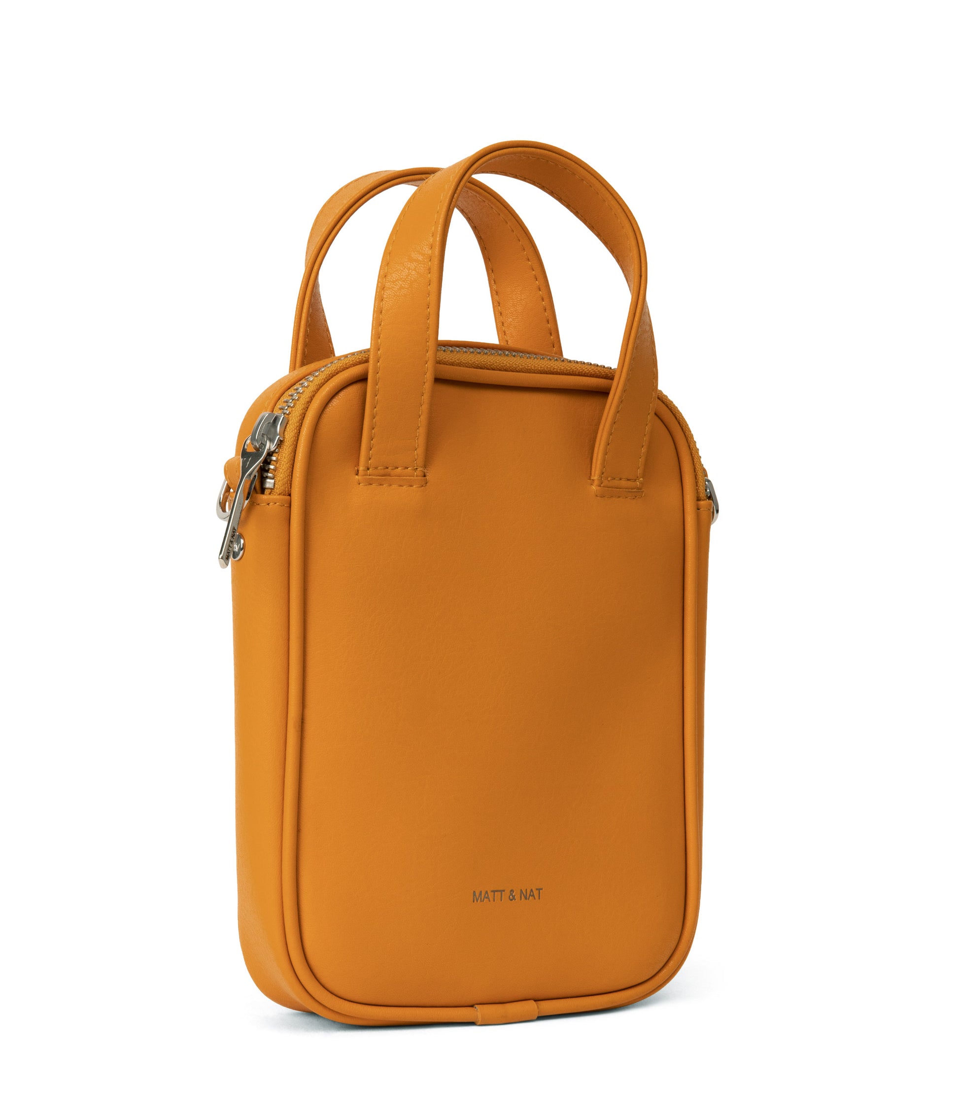 LEAP Vegan Crossbody Bag - Arbor | Color: Yellow - variant::marigold