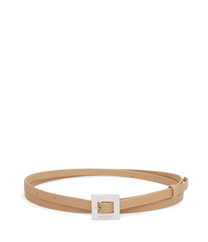 PATH Vegan Leather Waist Belt | Color: Beige - variant::scone