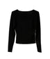 PAULINA Women's Bamboo V-neck Cardigan | Color: Black - variant::black