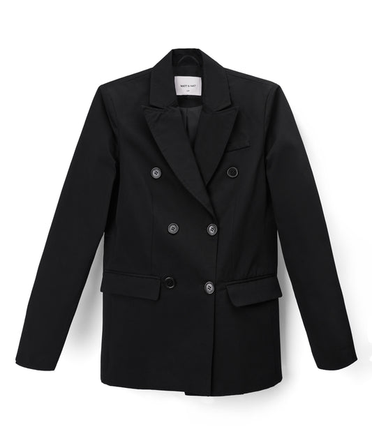 JANE Women's Vegan Blazer | Color: Black - variant::black