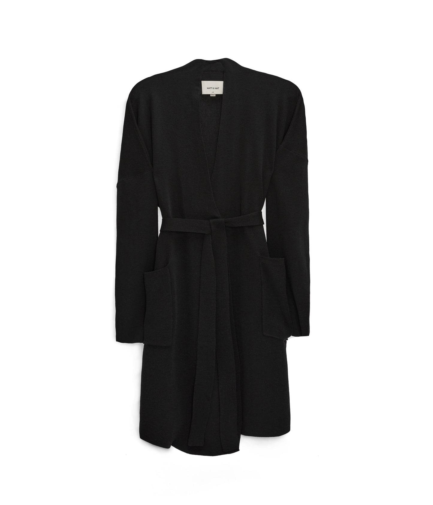 CAROL Long Sleeve Cardigan | Color: Black - variant::black