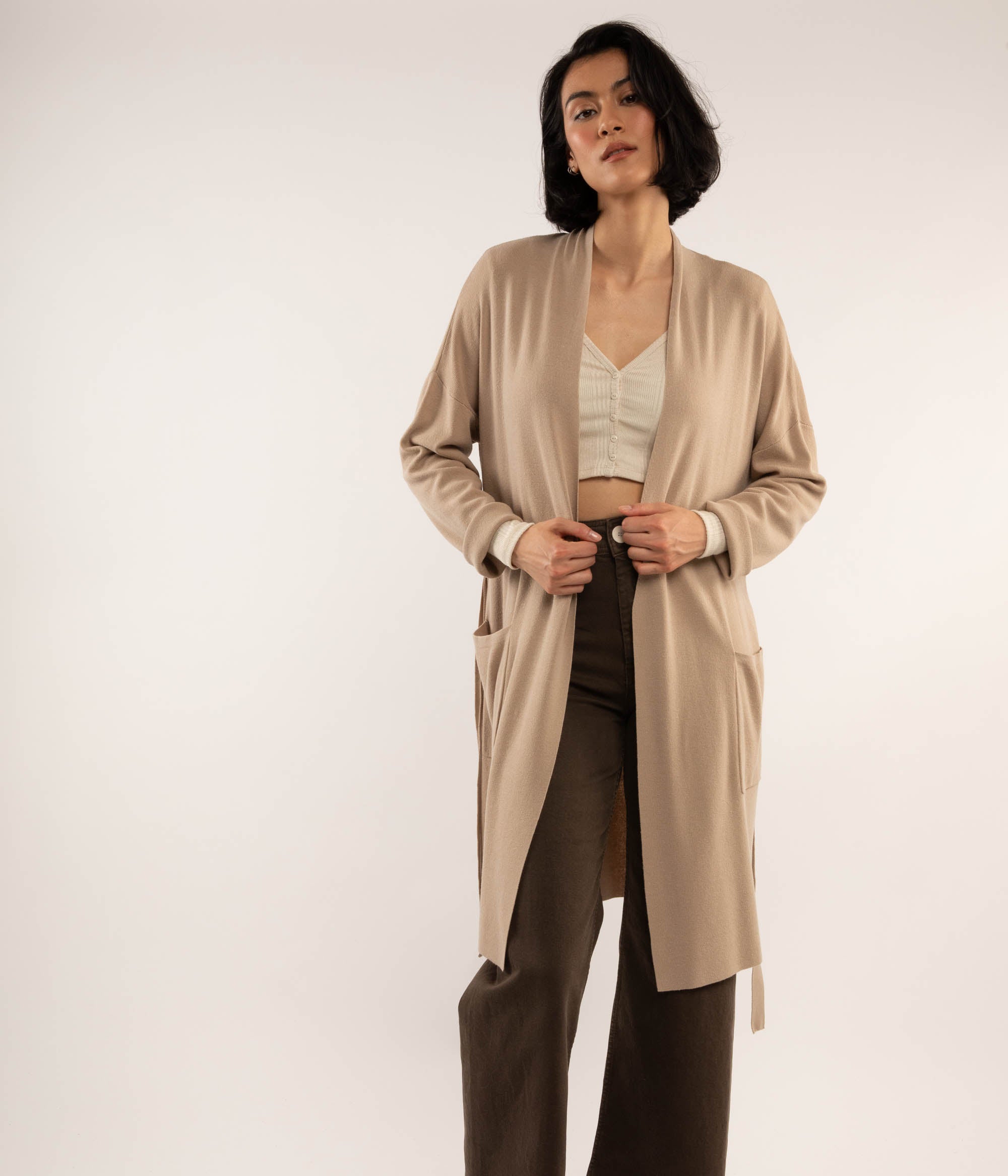 CAROL Long Sleeve Cardigan | Matt & Nat Canada