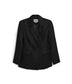 NOVO Women's Vegan Leather Blazer | Color: Black - variant::black