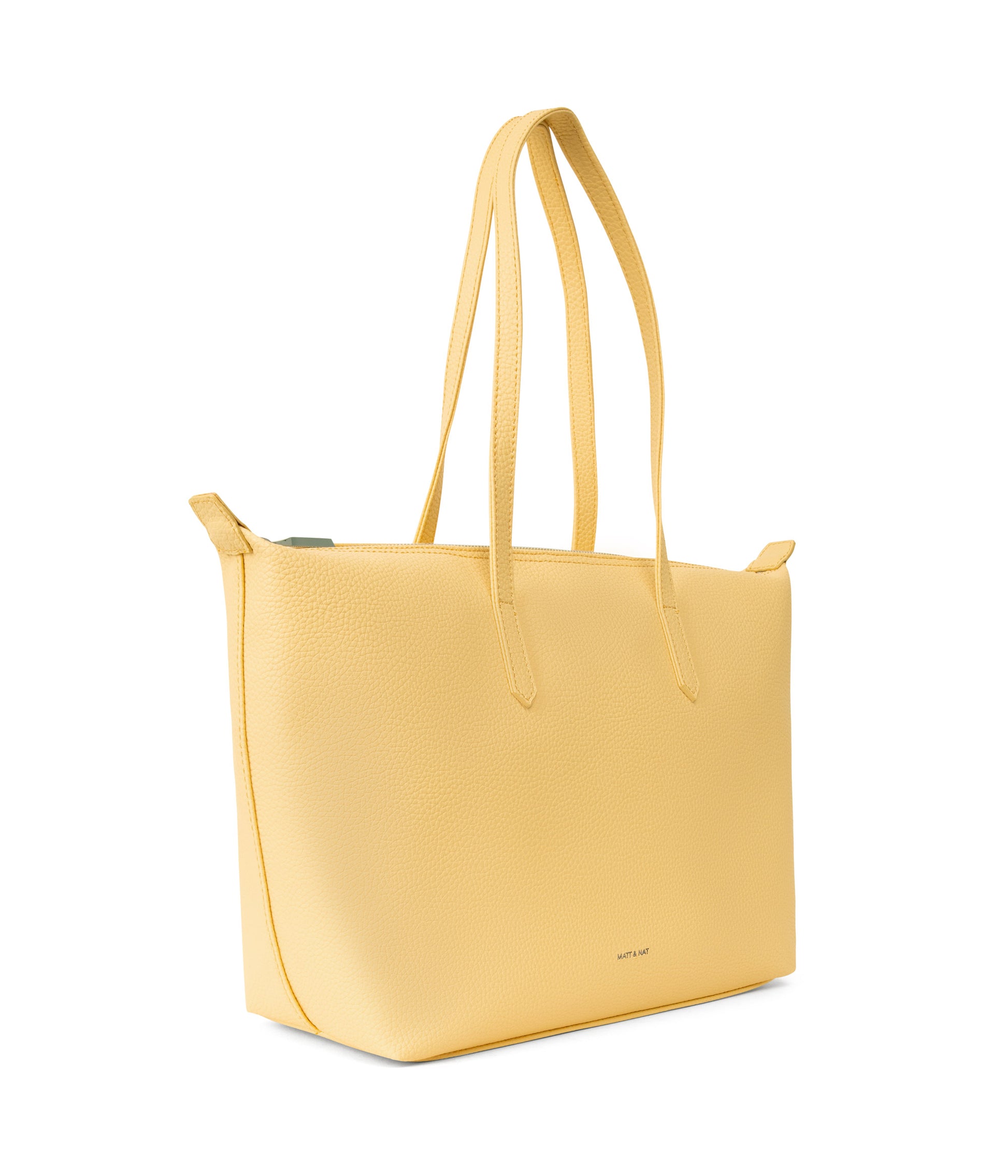 ABBI Vegan Tote Bag - Purity | Color: Yellow - variant::zest