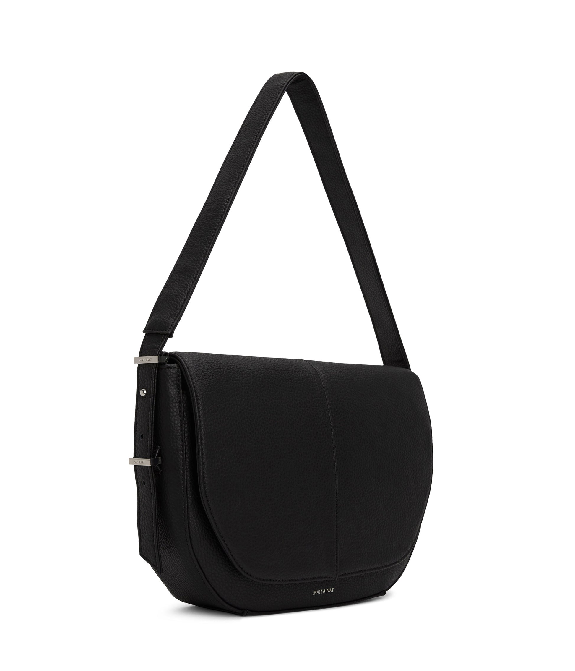 ALIK Vegan Shoulder Bag - Purity | Color: Black - variant::black