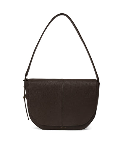 ALIK Vegan Shoulder Bag - Purity | Color: Brown - variant::truffle