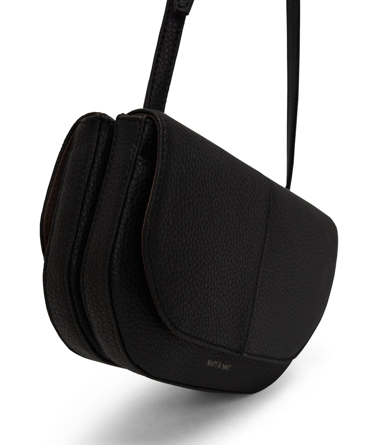 BUDA Vegan Crossbody Bag - Purity | Color: Black - variant::black