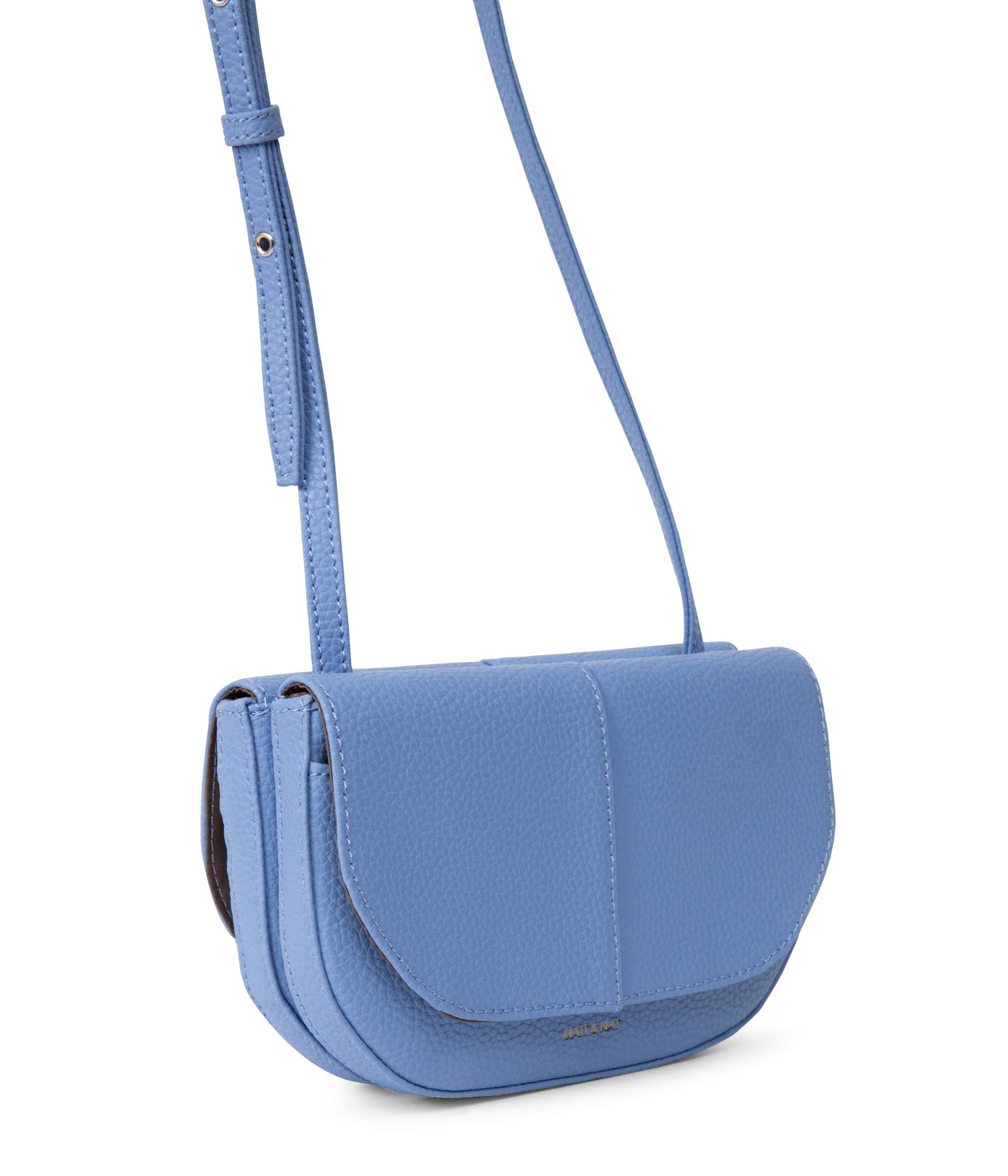 BUDA Vegan Crossbody Bag - Purity | Color: Blue - variant::coast