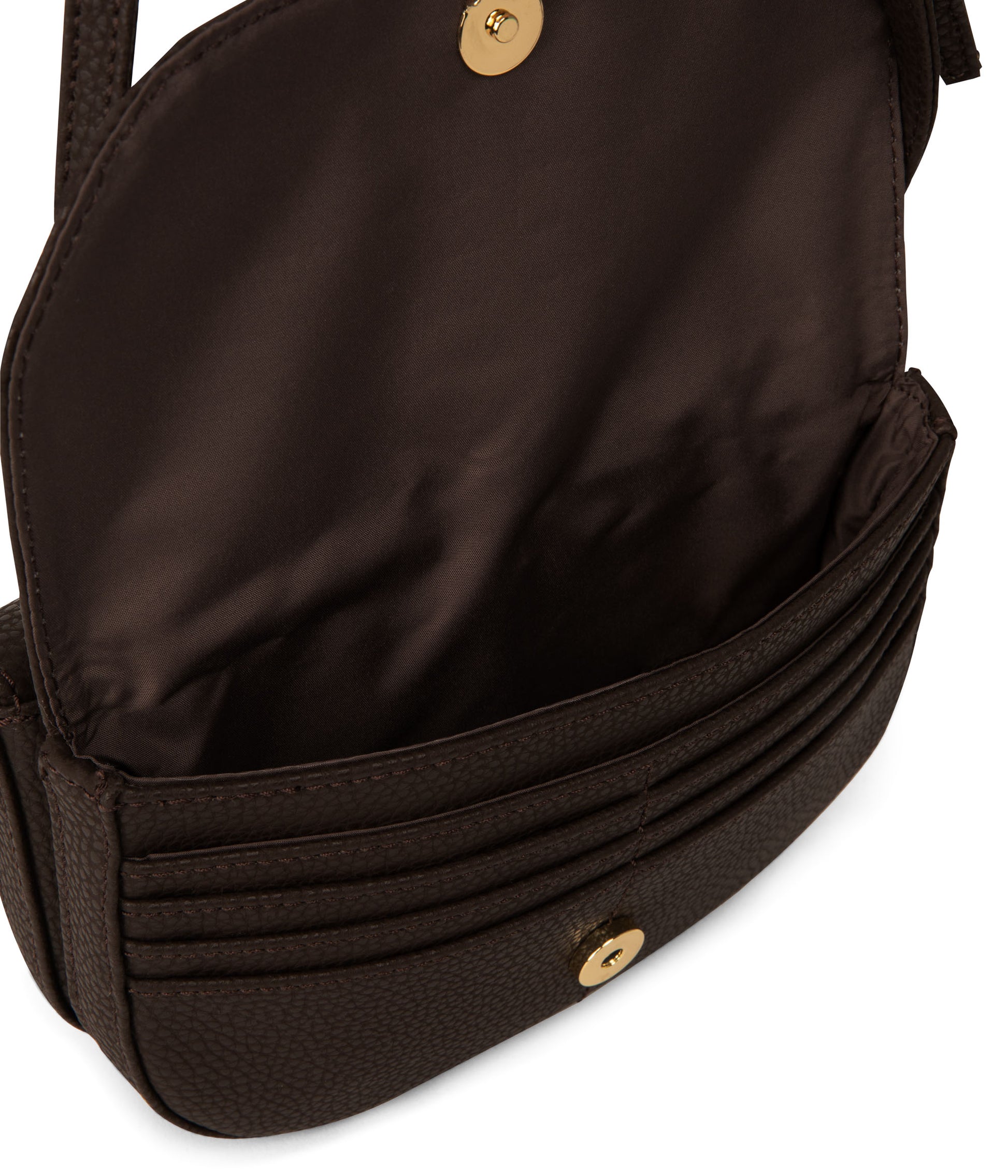 BUDA Vegan Crossbody Bag - Purity | Color: Brown - variant::truffle
