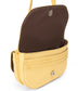 BUDA Vegan Crossbody Bag - Purity | Color: Yellow - variant::zest