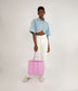 HYDE Vegan Tote Bag - Purity | Color: Pink - variant::flora