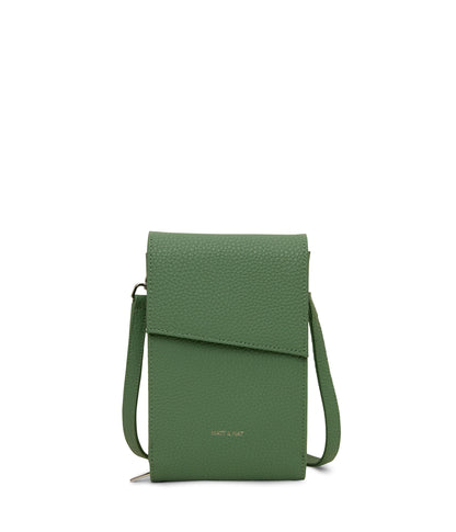 MET Vegan Crossbody Wallet - Purity | Color: Green - variant::herb