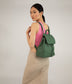 MUMBAI MED Vegan Backpack - Purity | Color: Green - variant::herb