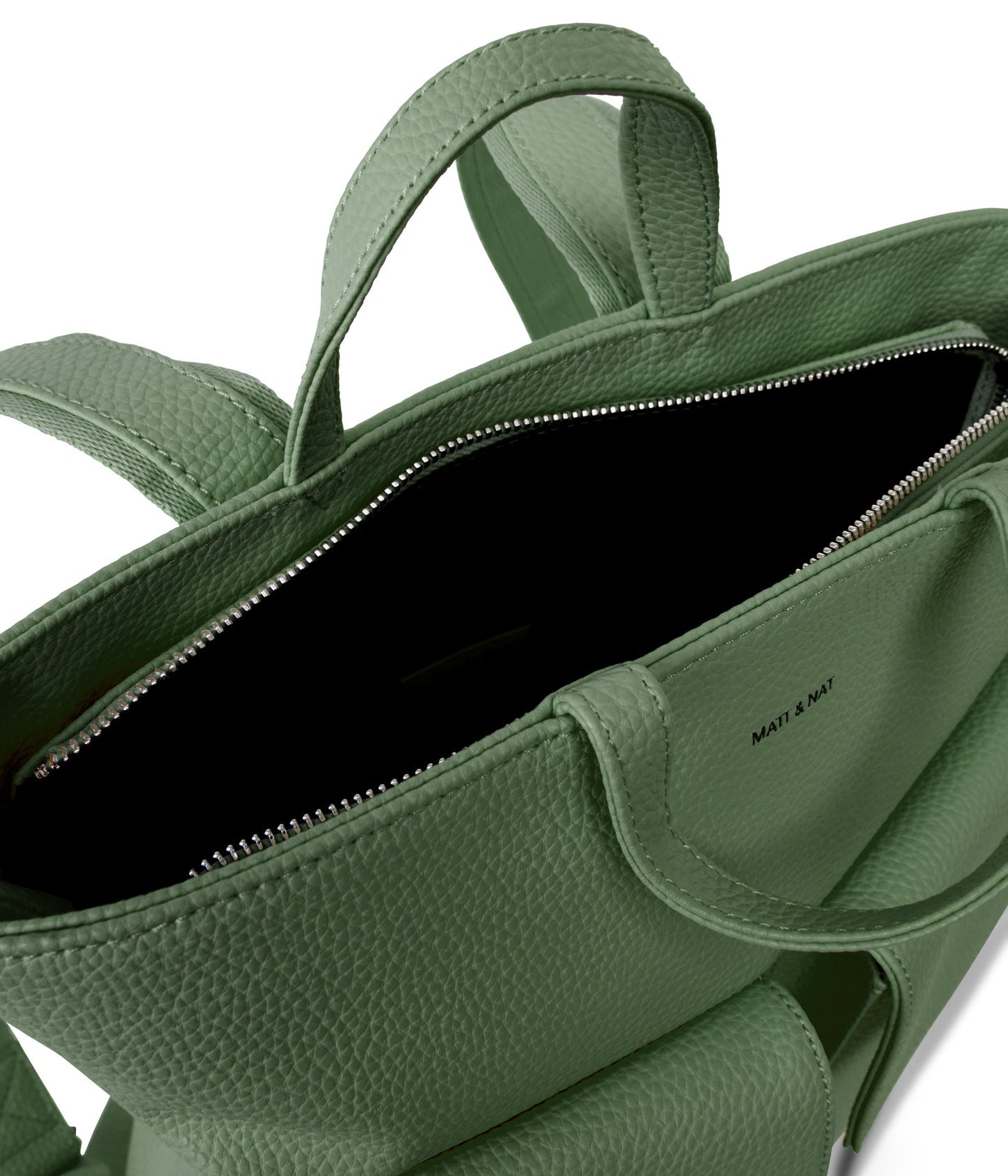 MYRON Vegan Backpack - Purity | Color: Green - variant::herb