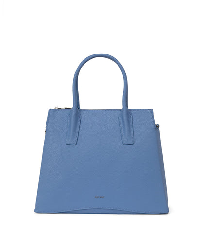 NEVADA Vegan Satchel - Purity | Color: Blue - variant::coast