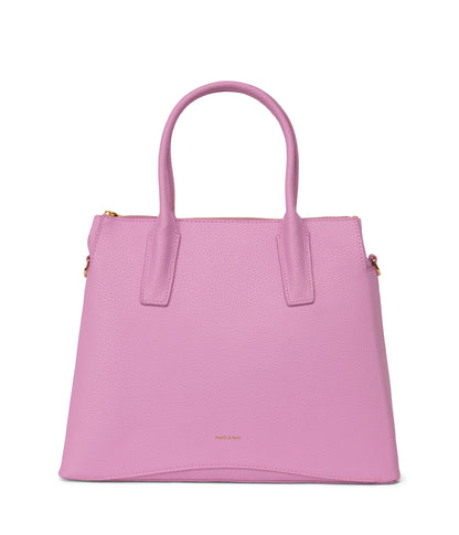 NEVADALG Vegan Satchel - Purity | Color: Pink - variant::flora