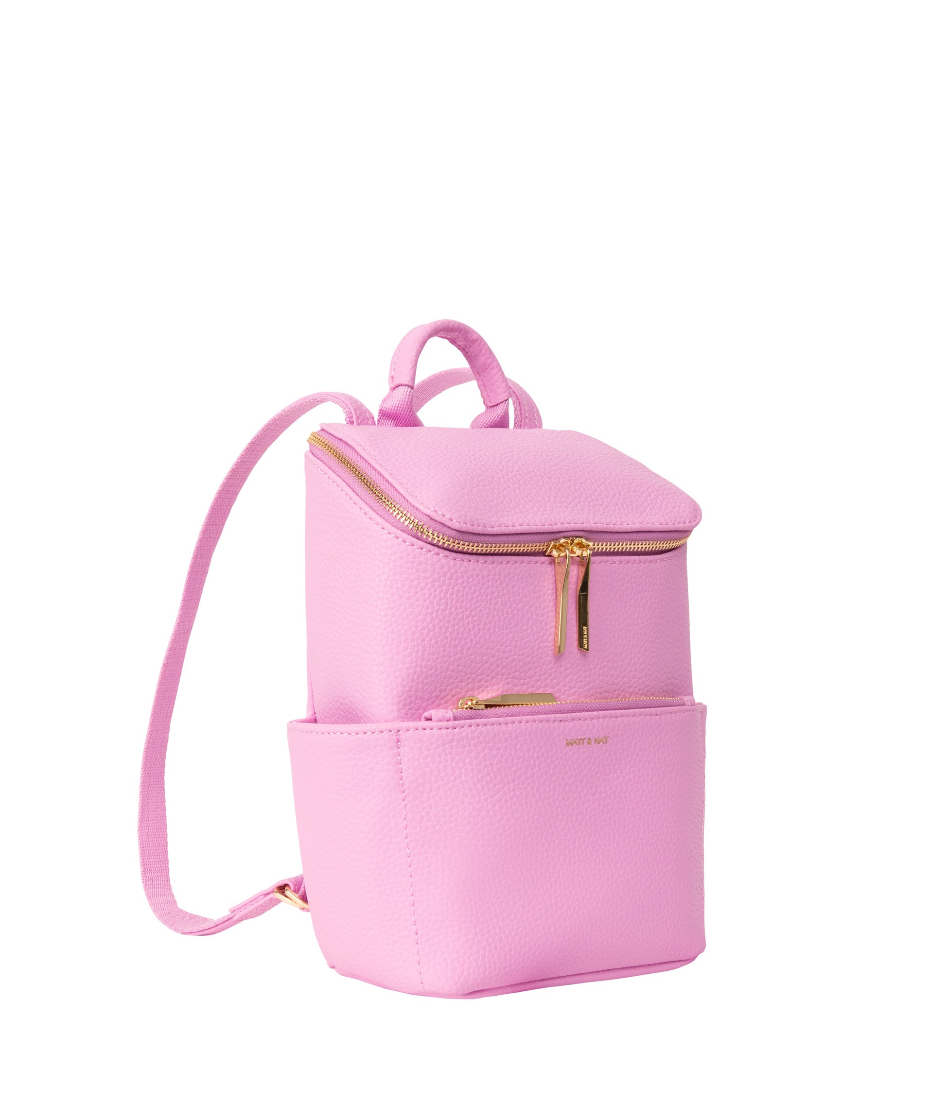 BRAVESM Small Vegan Backpack - Purity | Color: Pink - variant::flora