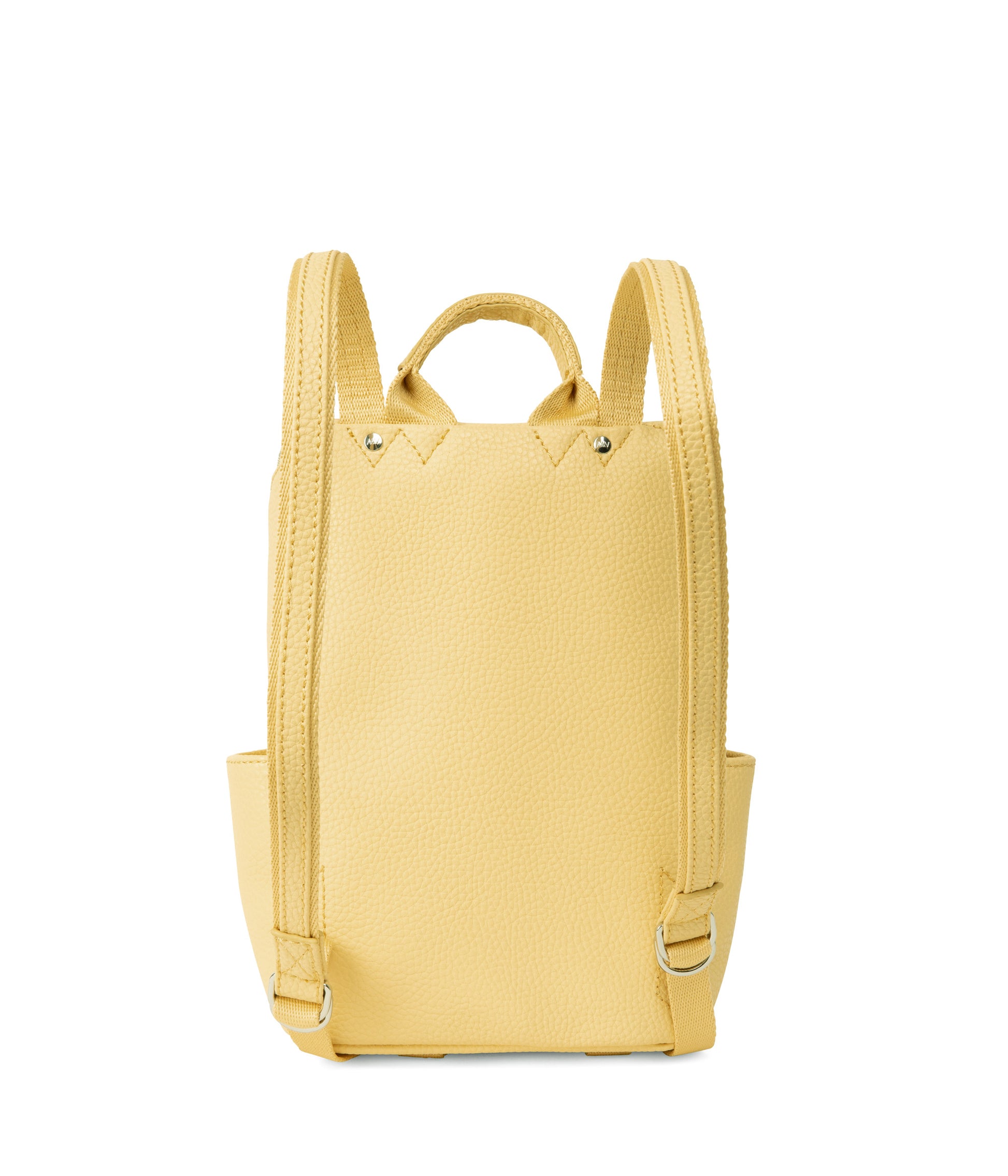 BRAVESM Small Vegan Backpack - Purity | Color: Yellow - variant::zest