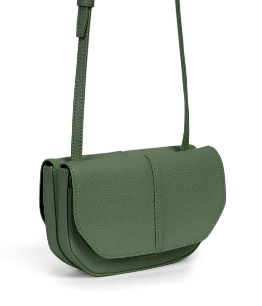 BUDA Vegan Crossbody Bag - Purity | Color: Green - variant::herb