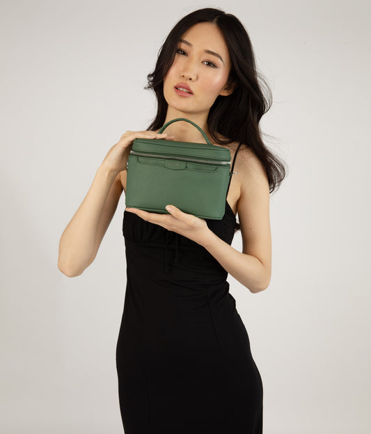 CORTNEY Vegan Crossbody Bag - Purity | Color: Green - variant::herb