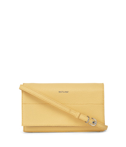 EMI Vegan Crossbody Bag - Purity | Color: Yellow - variant::zest