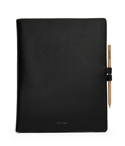 MAGISTRAL Vegan Notepad Cover - Vintage | Color: Black - variant::black