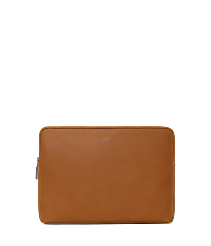 OFIN 13 Inch Vegan Laptop Case - Vintage | Color: Brown - variant::chili