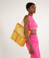 BERTA Vegan Tote Bag - Sol | Color: Yellow - variant::citrine