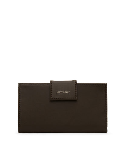 CRUISE Vegan Wallet - Sol | Color: Brown - variant::espresso