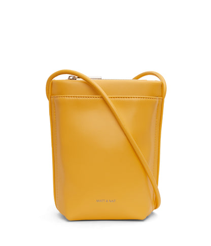 MILLE Vegan Crossbody Bag - Sol | Color: Yellow - variant::citrine