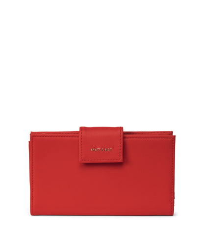 CRUISE Vegan Wallet - Sol | Color: Red - variant::sorbet