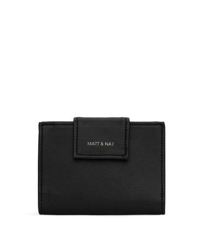 CRUISESM Small Vegan Wallet - Sol | Color: Black - variant::black