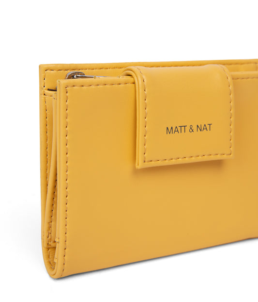 CRUISESM Small Vegan Wallet - Sol | Color: Yellow - variant::citrine