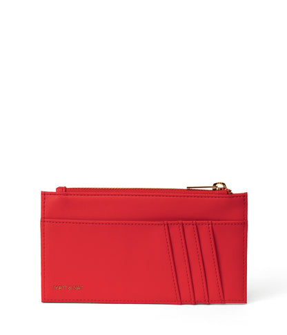 NOLLY Vegan Wallet - Sol | Color: Red - variant::sorbet