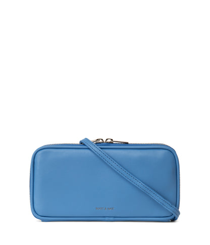 OLIV Vegan Crossbody Wallet - Sol | Color: Blue - variant::resort