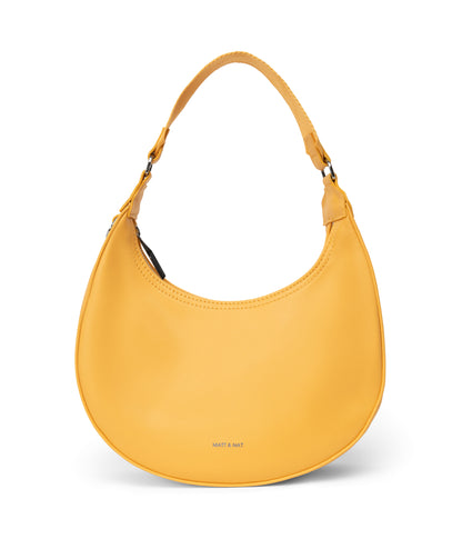 SERENA Vegan Hobo Bag - Sol | Color: Yellow - variant::citrine