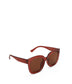 CHARLET Wayfarer Sunglasses | Color: Brown - variant::brown