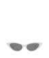 ELSA Cat-Eye Sunglasses | Color: White - variant::white